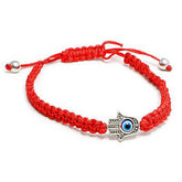 Kabbalah Blessed Red String Hamsa Wrist Bracelet Evil Eye Charm From The Holy Land - Holy Land Store